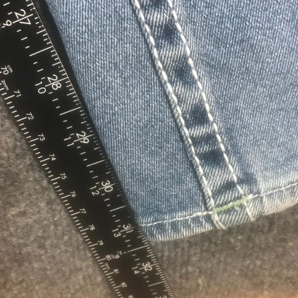 True Religion Geno Relaxed Slim Jeans Mens 29 (Fits 32x31.5) Blue Denim Cotton
